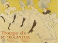 troupe de mlle elegantine affiche 1896 Toulouse Lautrec Henri de